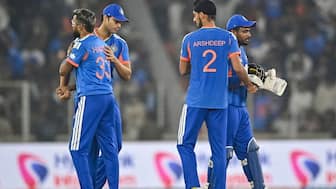 India have not lost a T20I series since December 2023. Image: AFP