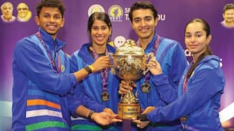 India became the first Asian country to win the Squash World Cup. Image: X/Anahat