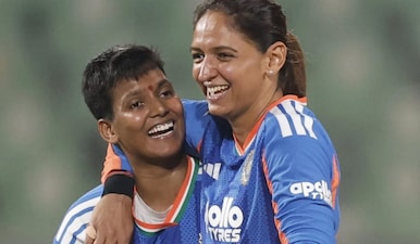 Deepti also became the joint highest wickettaker in T20 Internationals along side Megan Schutt of Australia. Image: BCCI