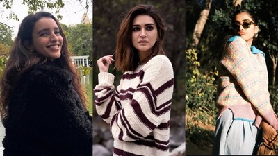 Triptii Dimri, Kriti Sanon, Pooja Hegde & More: Winter Fashion Goals