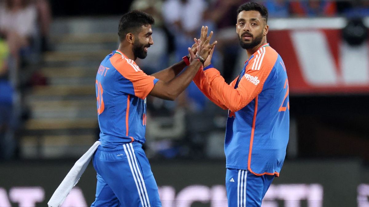 Jasprit Bumrah is currently not even in the top 20 because of how less he plays in T20Is. Image: AFP Jasprit Bumrah is currently not even in the top 20 because of how less he plays in T20Is. Image: AFP