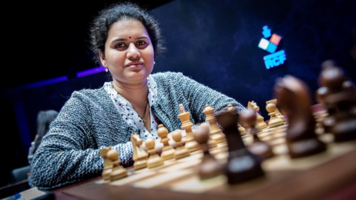 Koneru Humpy's bid for a third title at the World Rapid Championships ended due to a bizarre rule. X/AICF Koneru Humpy's bid for a third title at the World Rapid Championships ended due to a bizarre rule. X/AICF