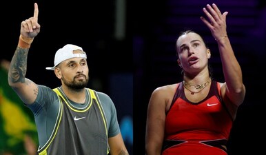 Nick Kyrgios is set to take on Women's World No. 1 Aryna Sabalenka in the 'Battle of Sexes' this December 28 in Dubai. Reuters