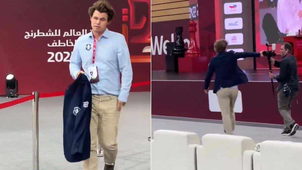 Magnus Carlsen in hot water again after angry outburst at FIDE World Rapid Championship - WATCH