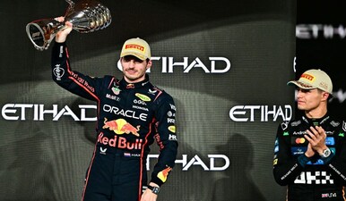 Max Verstappen's four-year reign ends as Lando Norris takes the title. Image: AFP
