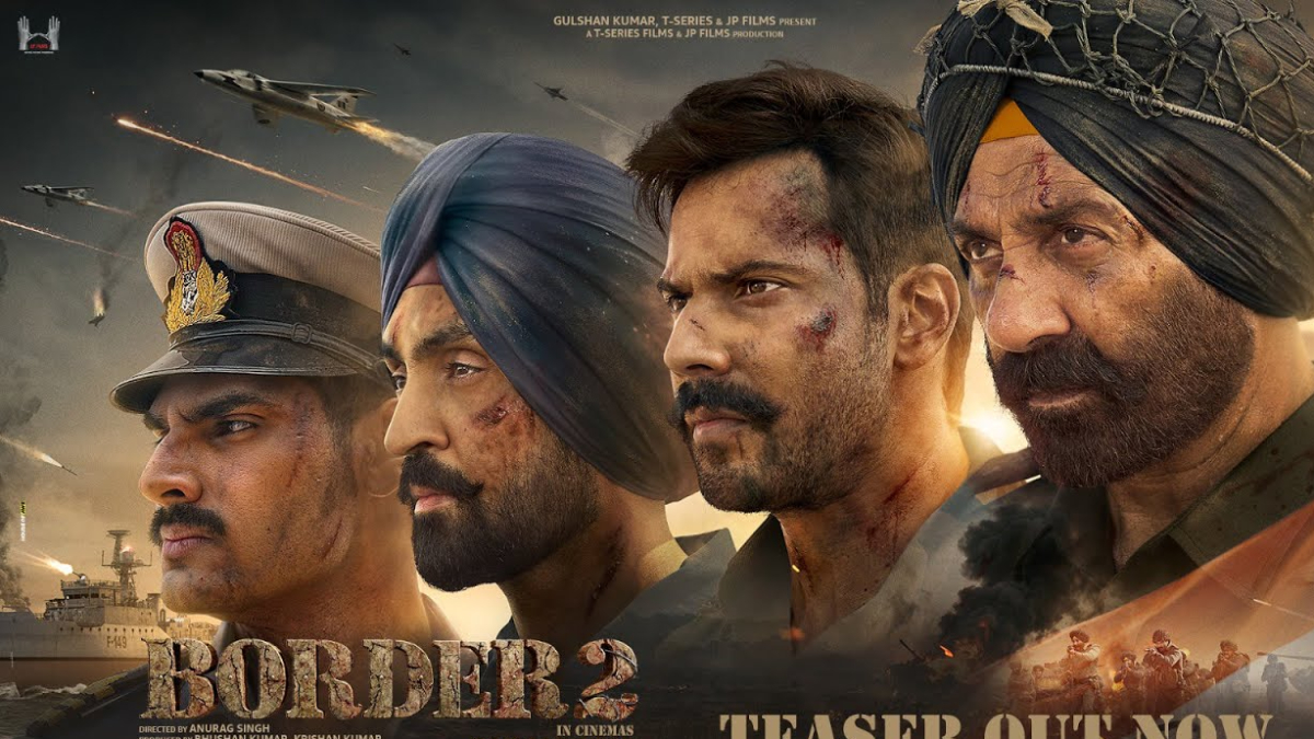 'Border 2' Teaser Review: Sunny Deol, Diljit Dosanjh, Varun Dhawan's war-drama packs a punch 'Border 2' Teaser Review: Sunny Deol, Diljit Dosanjh, Varun Dhawan's war-drama packs a punch