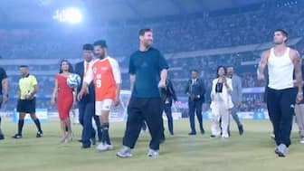 Lionel Messi GOAT Tour India Highlights: Messi leaves Hyderabad stadium after successful event