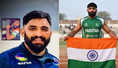 Pakistan kabaddi player has been banned for playing in Indian team. Image: X