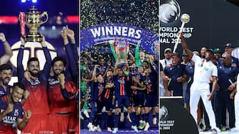While South Africa won their first ICC title since 1998, RCB and PSG lifted their maiden IPL and UCL titles. Image: Reuters