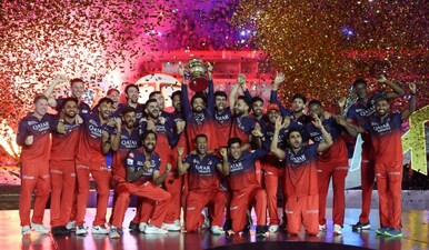 Despite winning the trophy, RCB's valuation too has seen a decline as per the report. Reuters