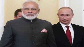 Ahead of Vladimir Putin's India visit, scheduled for December 4-5, the Russian lower house of parliament has okayed The Reciprocal Exchange of Logistic Support (Relos) agreement with India. File image/PTI