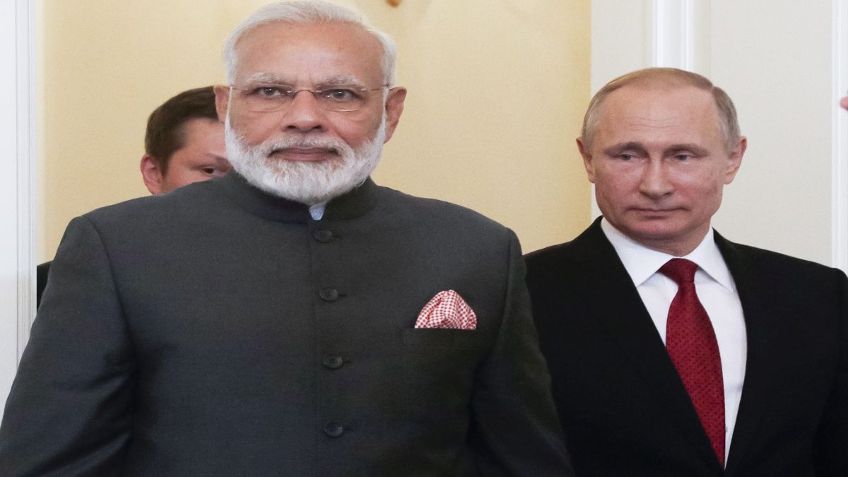 Ahead of Vladimir Putin's India visit, scheduled for December 4-5, the Russian lower house of parliament has okayed The Reciprocal Exchange of Logistic Support (Relos) agreement with India. File image/PTI Ahead of Vladimir Putin's India visit, scheduled for December 4-5, the Russian lower house of parliament has okayed The Reciprocal Exchange of Logistic Support (Relos) agreement with India. File image/PTI