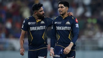 Shubman Gill led Gujarat Titans to Eliminator, but they were knocked out by Mumbai Indians. Image: Reuters