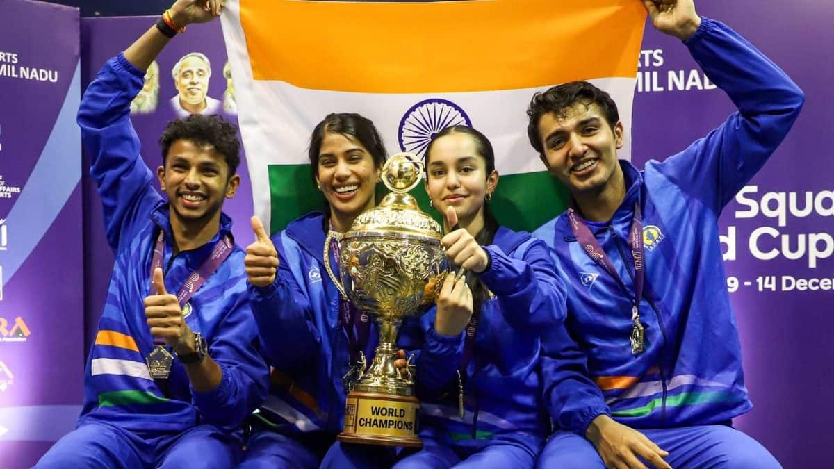 India create history with maiden Squash World Cup title, first Asian champions