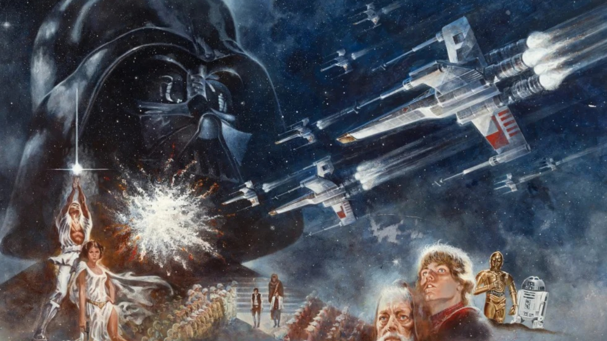 The painting that introduced 'Star Wars' to the world fetches a staggering $3.9M at an auction The painting that introduced 'Star Wars' to the world fetches a staggering $3.9M at an auction