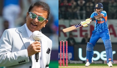 Sunil Gavaskar has asked Suryakumar Yadav to make a change to his batting to rediscover form. Images: PTI