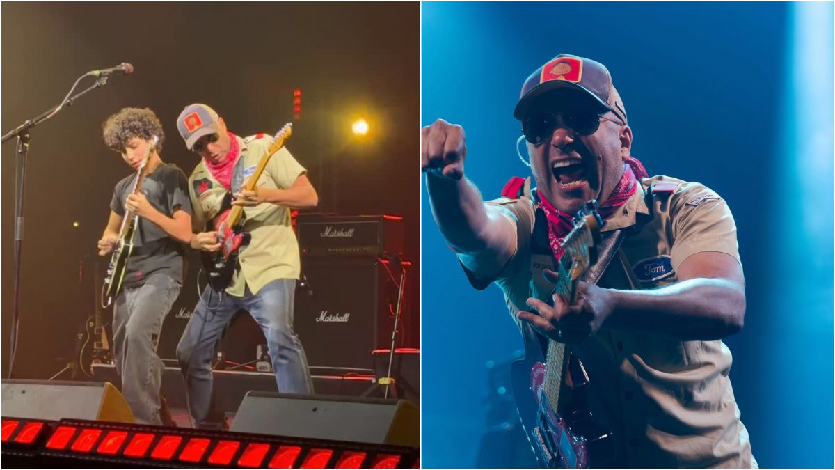 Tom Morello는 Chris Cornell을 추모하는 Rage Against the Machine 노래로 뭄바이에 불을 지폈습니다. Tom Morello는 Chris Cornell을 추모하는 Rage Against the Machine 노래로 뭄바이에 불을 지폈습니다.