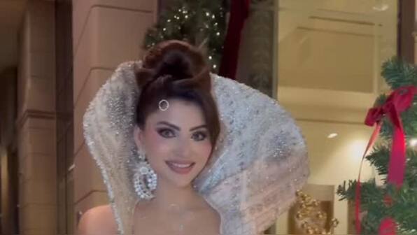 Urvashi Rautela gives a glimpse of her Christmas celebrations in new post- Watch
