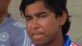 Vaibhav Suryavanshi failed to play the patient game despite seeing wickets falling at the other end. Image: SonyLIV  