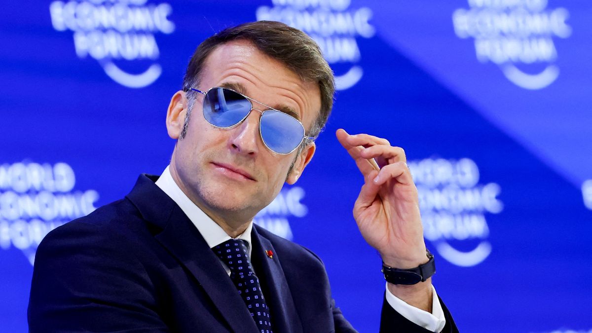 ‘What the hell happened?’ Trump takes swipe at Macron’s sunglasses in Davos speech ‘What the hell happened?’ Trump takes swipe at Macron’s sunglasses in Davos speech