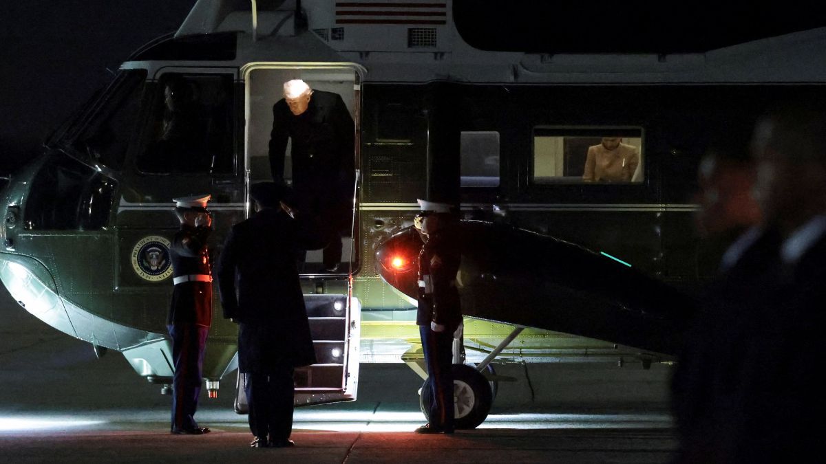 US President Donald Trump deboards Marine One as he arrives to board Air Force One for travel to the World Economic Forum in Davos, Switzerland, from Joint Base Andrews, Maryland, US, January 20, 2026. Reuters US President Donald Trump deboards Marine One as he arrives to board Air Force One for travel to the World Economic Forum in Davos, Switzerland, from Joint Base Andrews, Maryland, US, January 20, 2026. Reuters