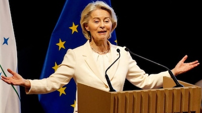 European Commission President Ursula von der Leyen is the chief guest at India's Republic Day Parade. File Photo/Reuters