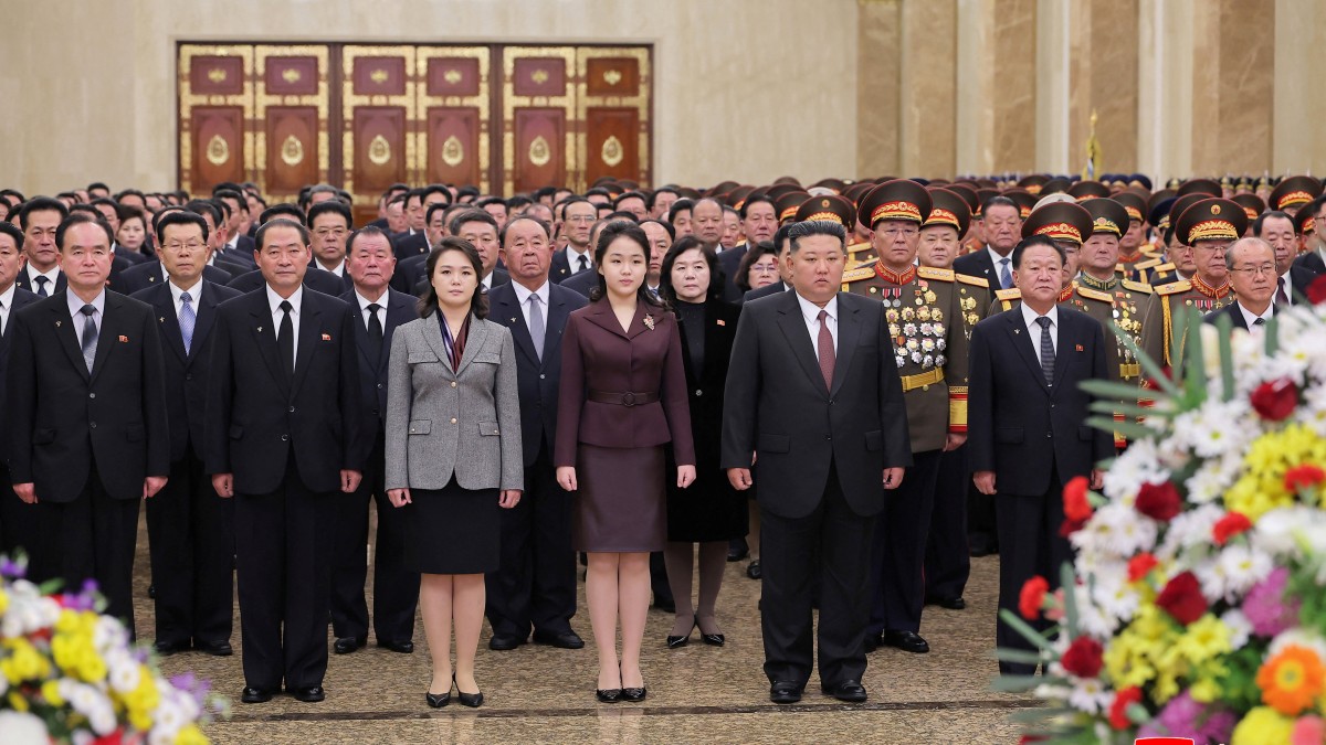 North Korea leader Kim Jong Un's daughter makes public visit to state mausoleum. Reuters North Korea leader Kim Jong Un's daughter makes public visit to state mausoleum. Reuters