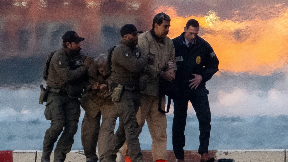 Watch: Footage of handcuffed Maduro limping to US court goes viral