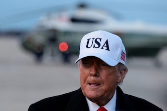 US President Donald Trump was heckled in Detroit, Michigan. File image/Reuters