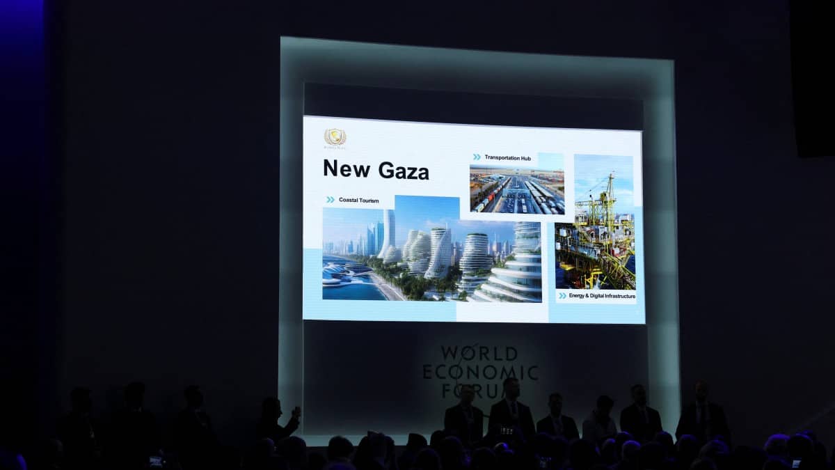 Skyscrapers, housing estates and more: US unveils 'New Gaza' project in Davos