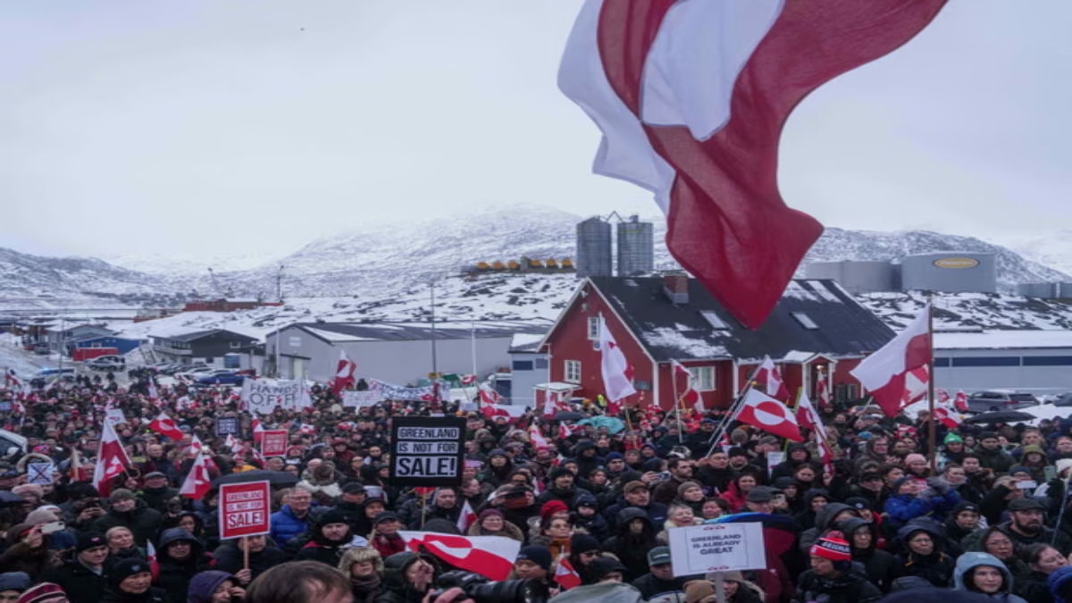 'Greenland is already great': Almost 10% of island's population hit streets against Trump 'Greenland is already great': Almost 10% of island's population hit streets against Trump