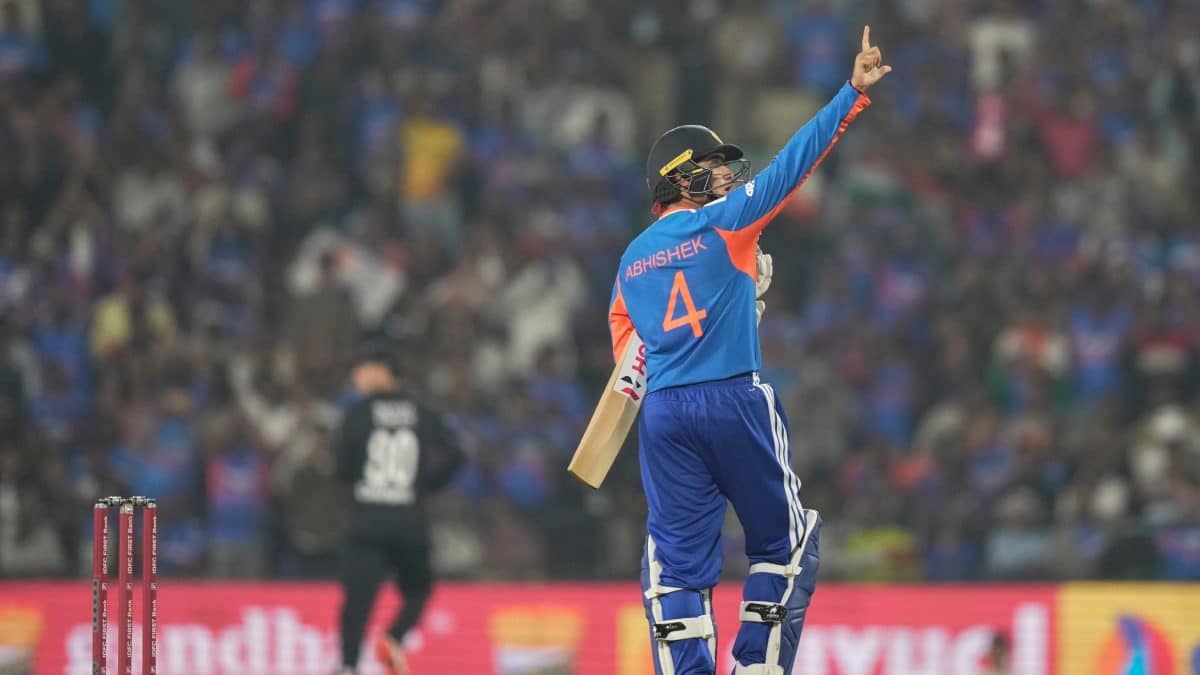 Abhishek Sharma surpasses Andre Russell's world record as he smashes 35-ball 84 against New Zealand