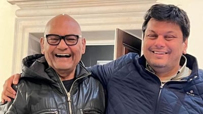 Vedanta Chairperson Anil Agarwal's (left) son Agnivesh passed away on January 7. Image Courtesy: @AnilAgarwal_Ved/X 