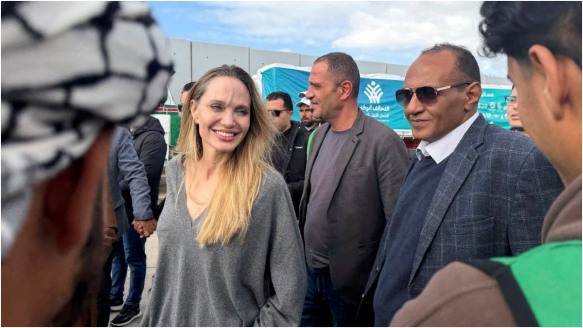 Angelina Jolie visits Rafah crossing as Israel threatens to suspend Gaza aid operations Angelina Jolie visits Rafah crossing as Israel threatens to suspend Gaza aid operations