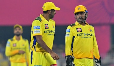 R Ashwin played under MS Dhoni's captaincy at CSK from 2009 to 2015. AFP