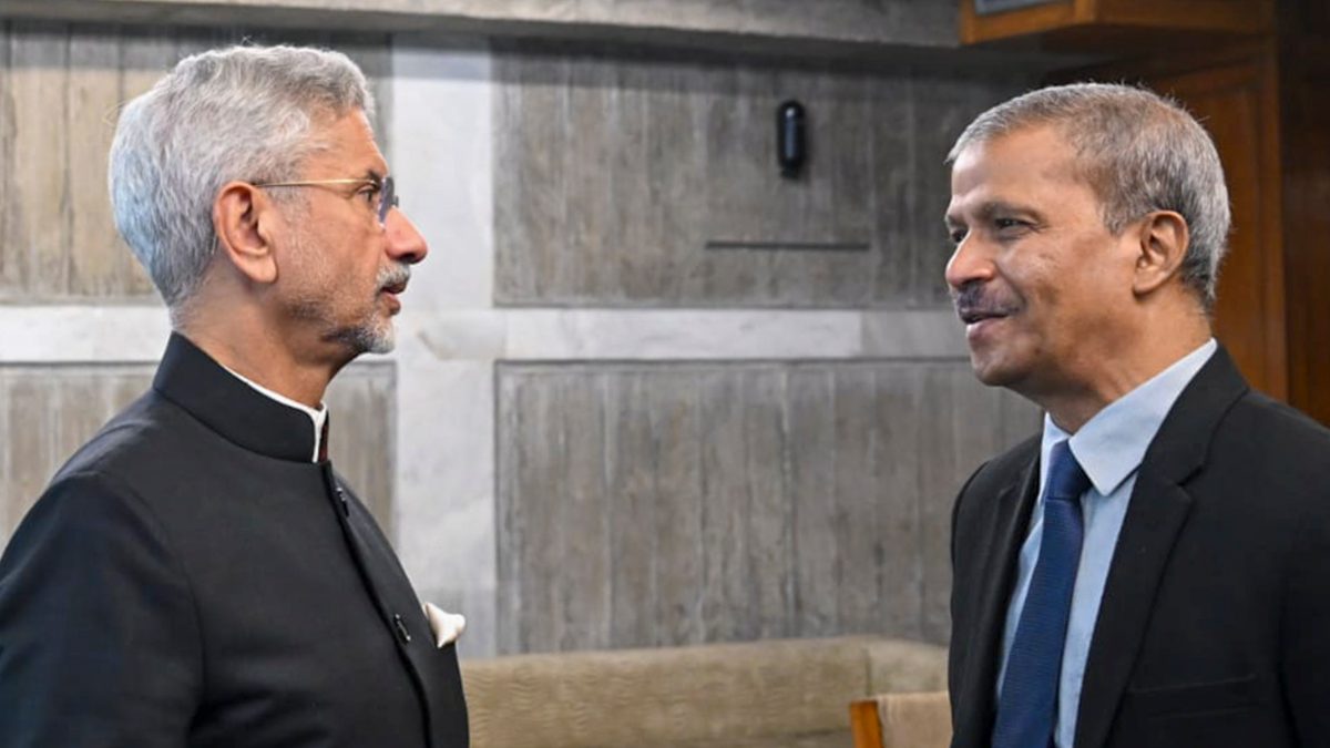 Bangladesh Youth and Sports Adviser Asif Nazrul was recently pictured with Union External Affairs Minister S Jaishankar. Image: PTI Bangladesh Youth and Sports Adviser Asif Nazrul was recently pictured with Union External Affairs Minister S Jaishankar. Image: PTI