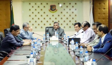 BCB president Aminul Islam will speak to the Bangladesh government in a last-ditch effort to save T20 World Cup participation. Image: BCB
