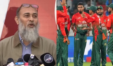 Bangladesh Cricket Board was forced to take action against Nazmul Islam after cricketers' began their boycott on Thursday. Images: Ekhon TV/PTI
