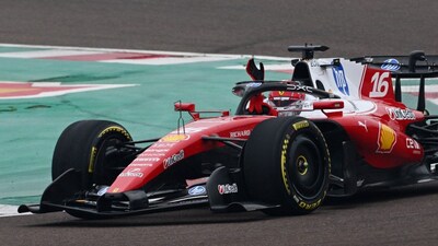 Charles Leclerc drives the SF-26, Ferrari's new Formula 1 car, during the pre-season testing in Barcelona. Reuters