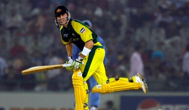 Damien Martyn is out of danger after being put in an induced coma following a bout of meningitis. Image: Reuters
