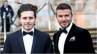 David Beckham skips questions about son Brooklyn amid family feud, footballer's former assistant backs Brooklyn