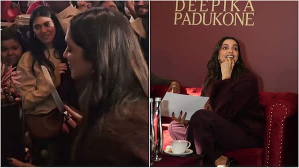 Deepika Padukone rings in 40th birthday with fans, cuts cake to Om Shanti Om song. Watch