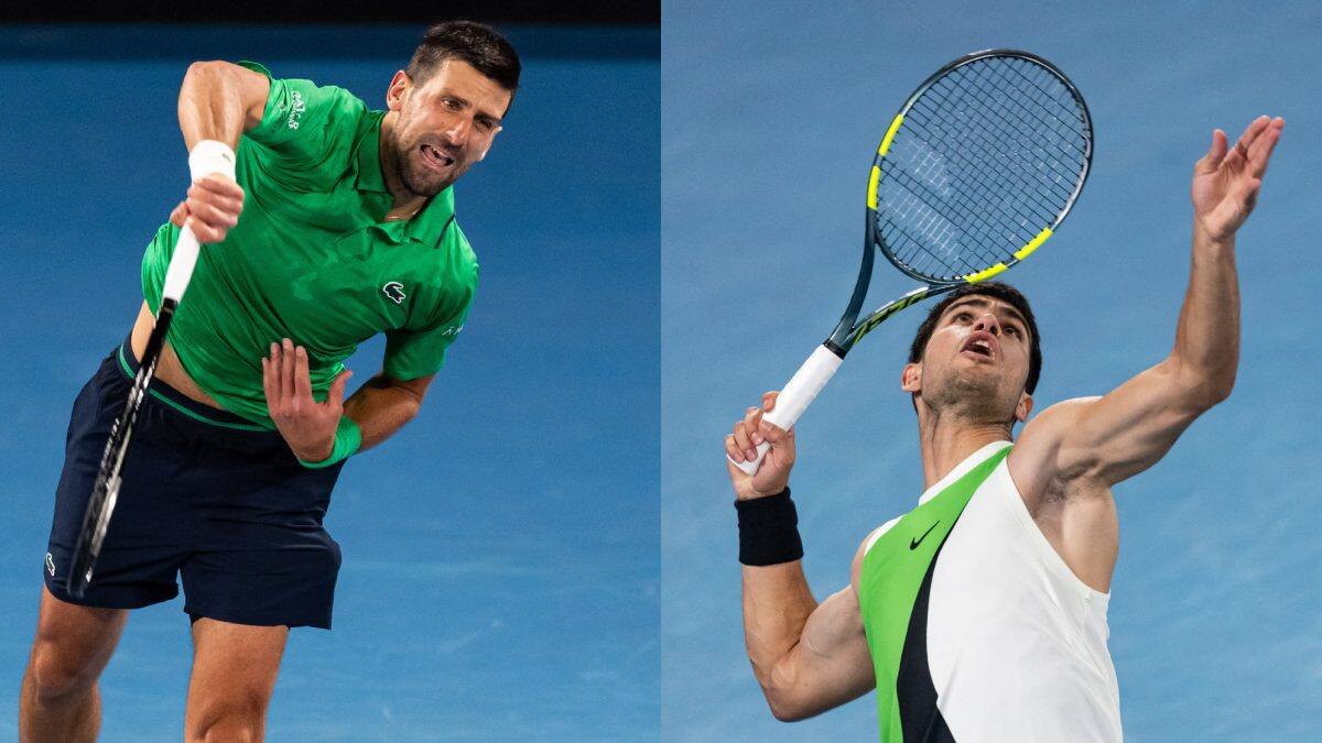 Djokovic Jokes About Alcaraz's Similar Serve