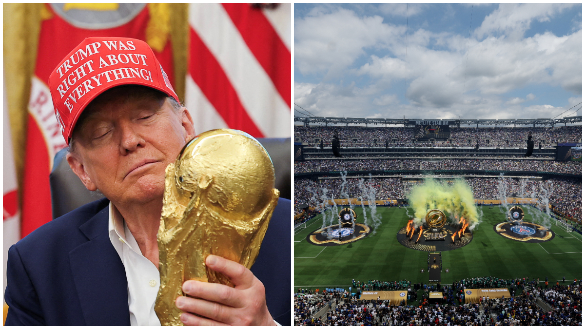 US President Donald Trump has become the face of the 2026 FIFA World Cup, with his policies playing a big role in shaping the tournament's perception. Image: Reuters US President Donald Trump has become the face of the 2026 FIFA World Cup, with his policies playing a big role in shaping the tournament's perception. Image: Reuters