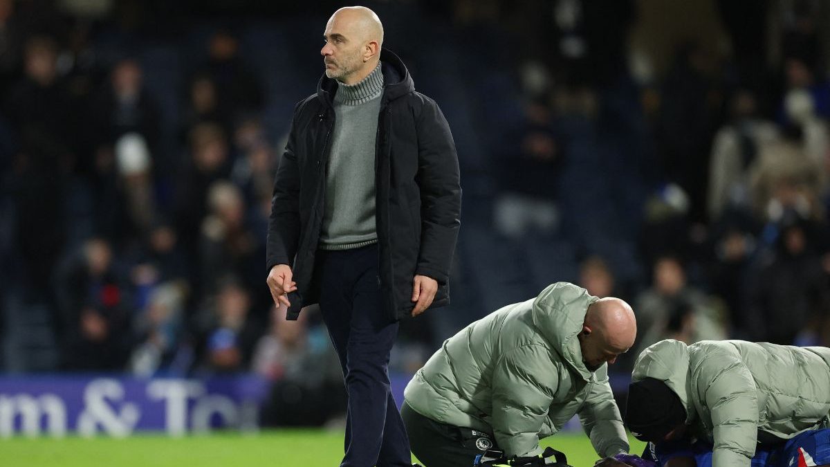 Chelsea manager Enzo Maresca was also booed by fans during the recent draw against Bournemouth. Image: Reuters Chelsea manager Enzo Maresca was also booed by fans during the recent draw against Bournemouth. Image: Reuters