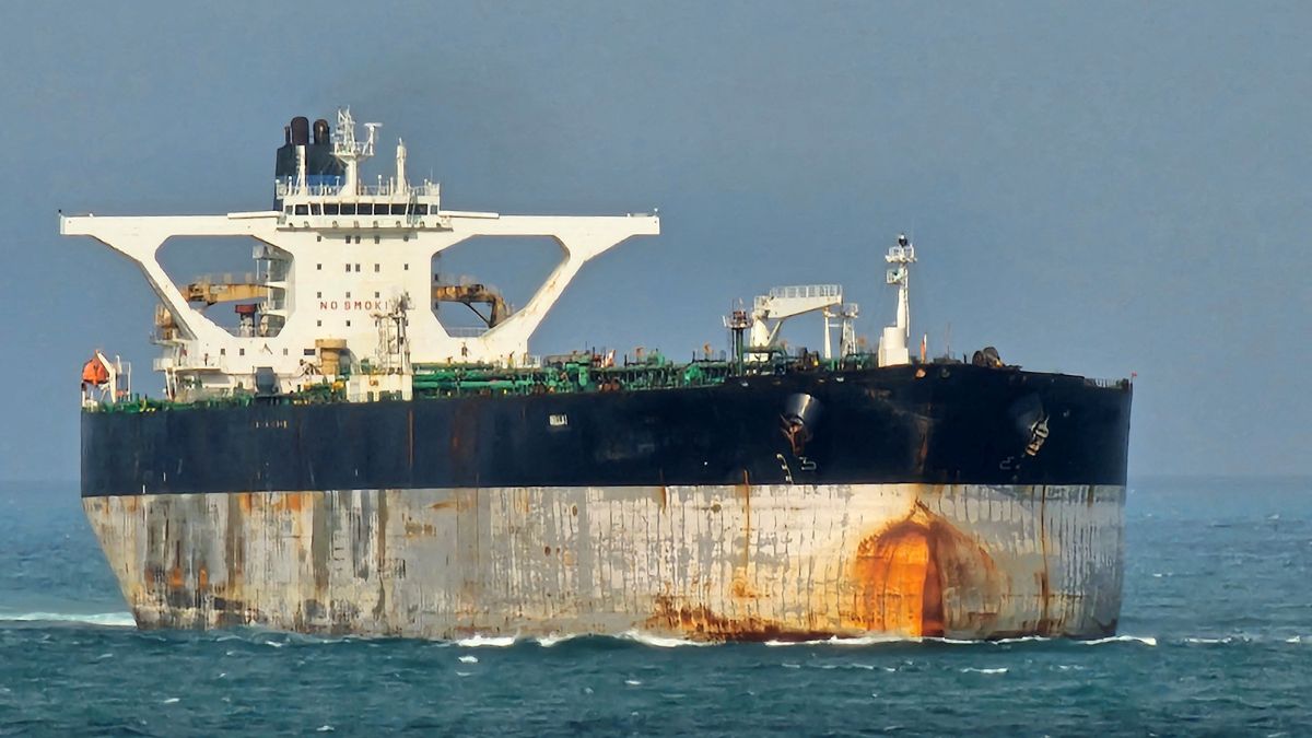 The oil tanker Bella 1, now identifying as Marinera, is seen in this photo taken at Singapore Strait on March 18, 2025. (Photo: Hakon Rimmereid via Reuters) The oil tanker Bella 1, now identifying as Marinera, is seen in this photo taken at Singapore Strait on March 18, 2025. (Photo: Hakon Rimmereid via Reuters)