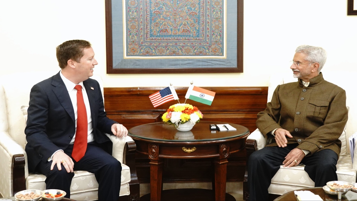 Jaishankar meets Sergio Gor ahead of US visit, says discussed 'many dimensions of our partnership' Jaishankar meets Sergio Gor ahead of US visit, says discussed 'many dimensions of our partnership'