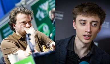 Hans Niemann's cheating allegations have been reamplified by Russian Grandmaster Daniil Dubov. Images: FIDE 
