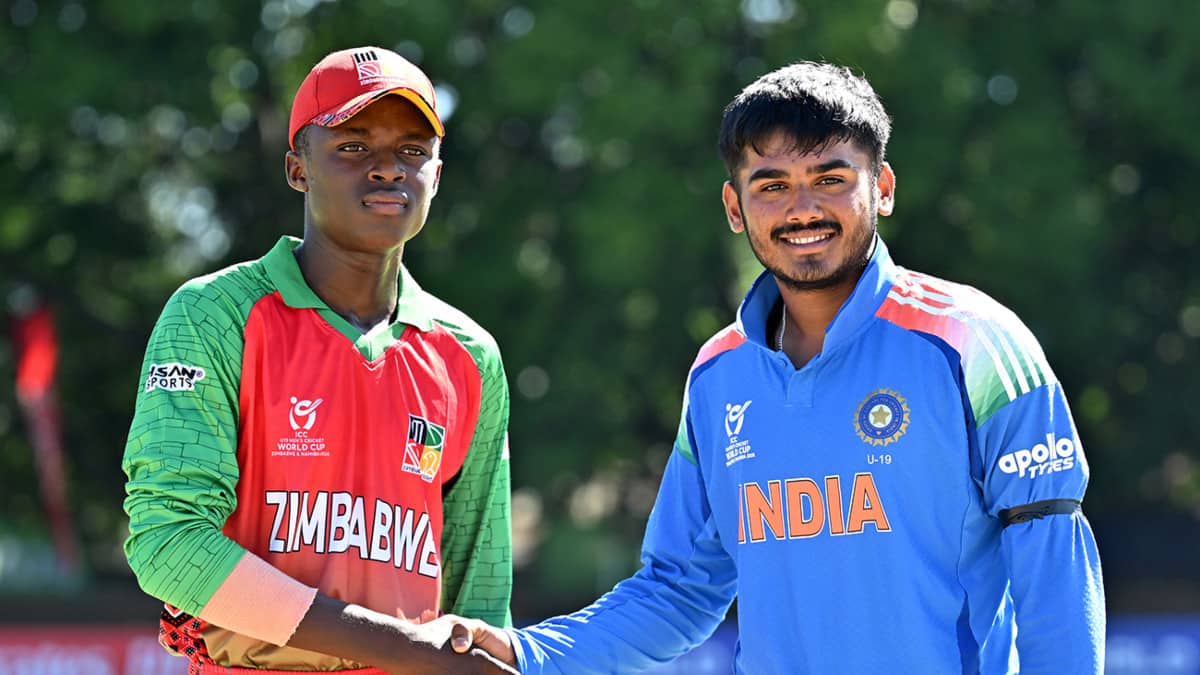 India U19 vs Zimbabwe U19 LIVE Score: Kundu, Chouhan fall in quick succession as Zimbabwe fight back