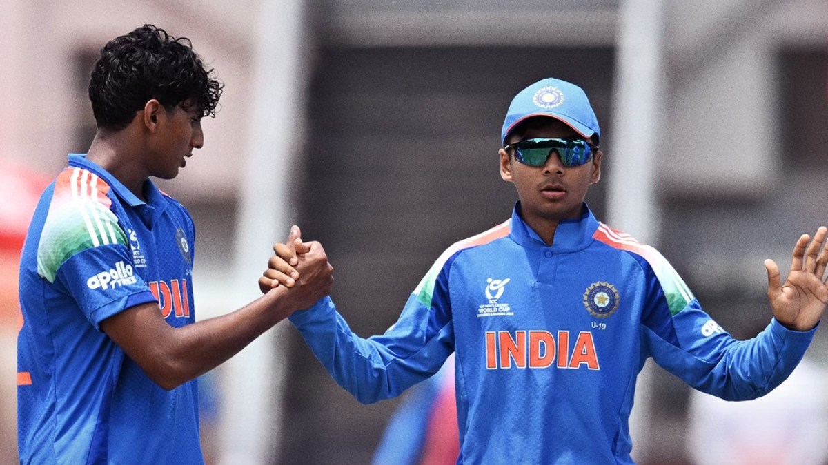 India U19 vs Bangladesh U19 Highlights: Vihaan's four-fer helps India rain-affected thriller in Bulawayo India U19 vs Bangladesh U19 Highlights: Vihaan's four-fer helps India rain-affected thriller in Bulawayo